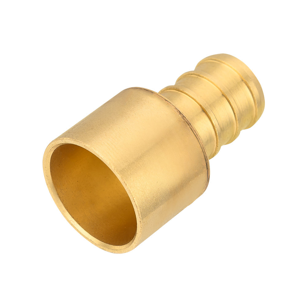 30 Pcs PEX-B Crimp 3/4" PEX x 3/4" Female Copper Sweat Sweat Coupling (Lead Free)