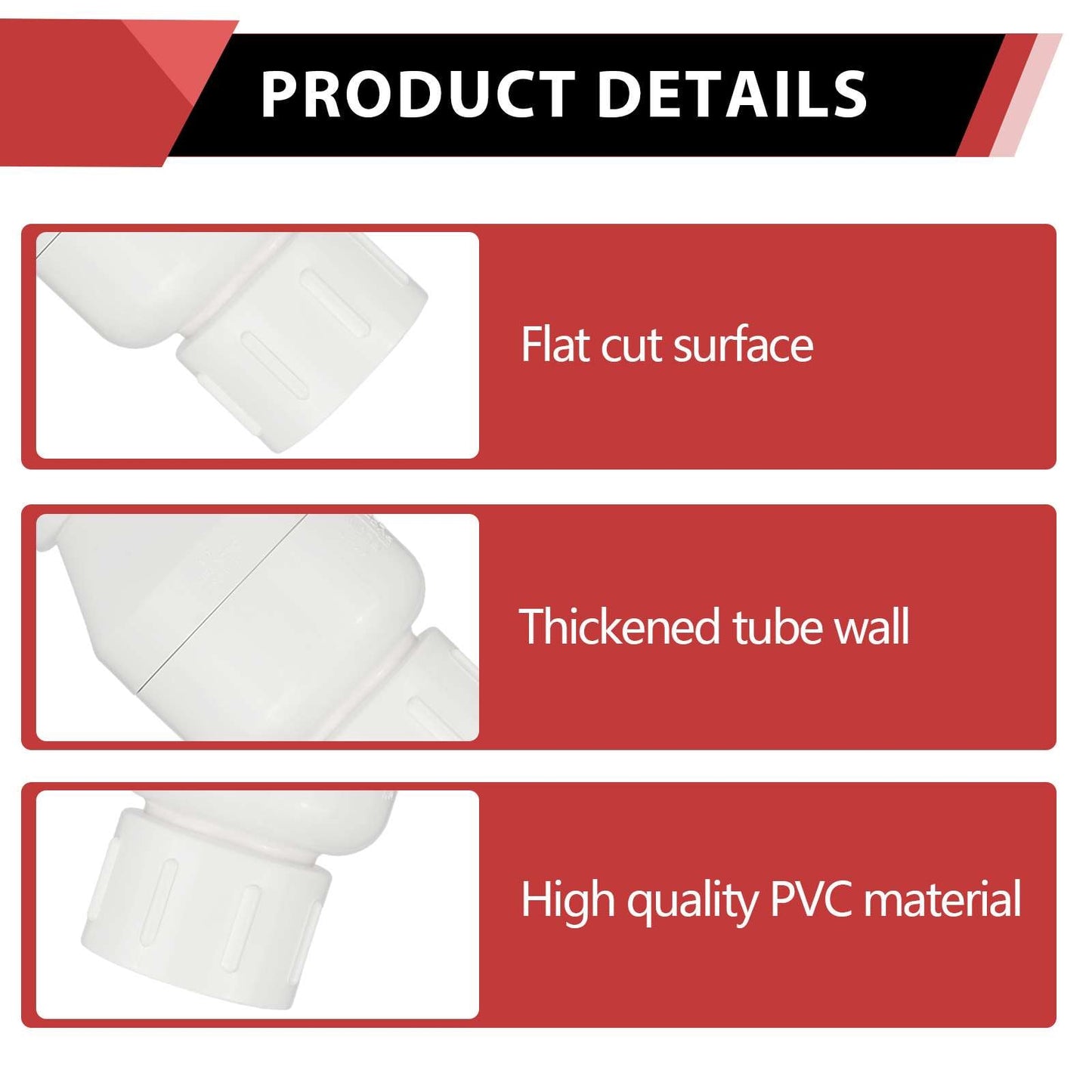 1-1/4" PVC In-Line Check Valve