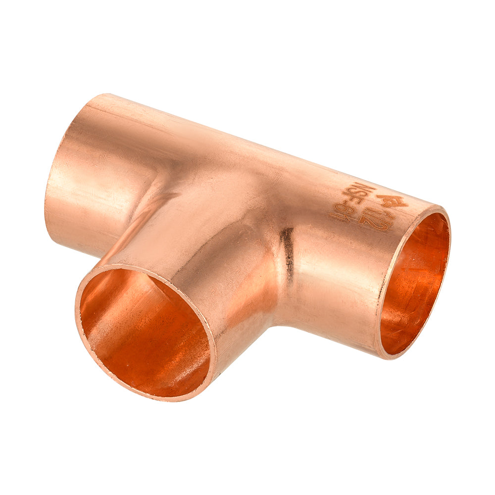 Pro 30 Pack 1/2" x 1/2" x 1/2" Copper Tee