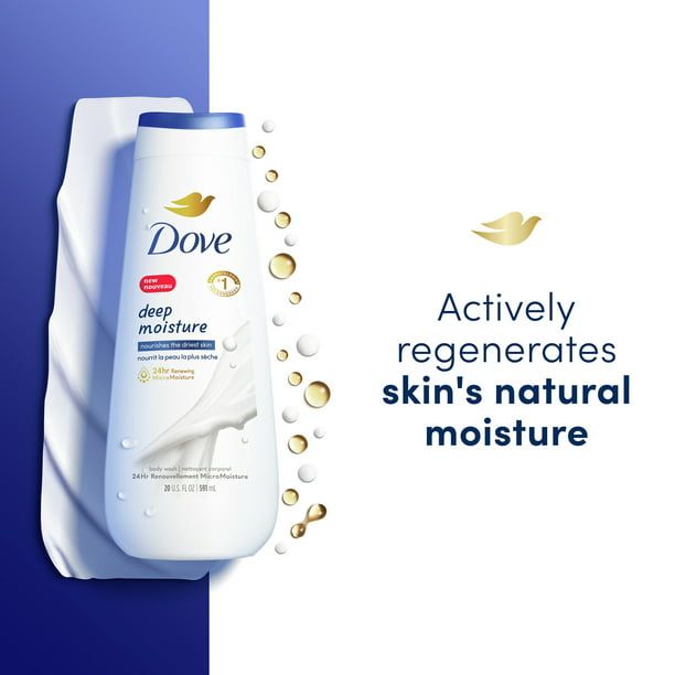 Dove Deep Moisture Liquid Body Wash Cleanser, 20 oz EasyOptionXY LLC