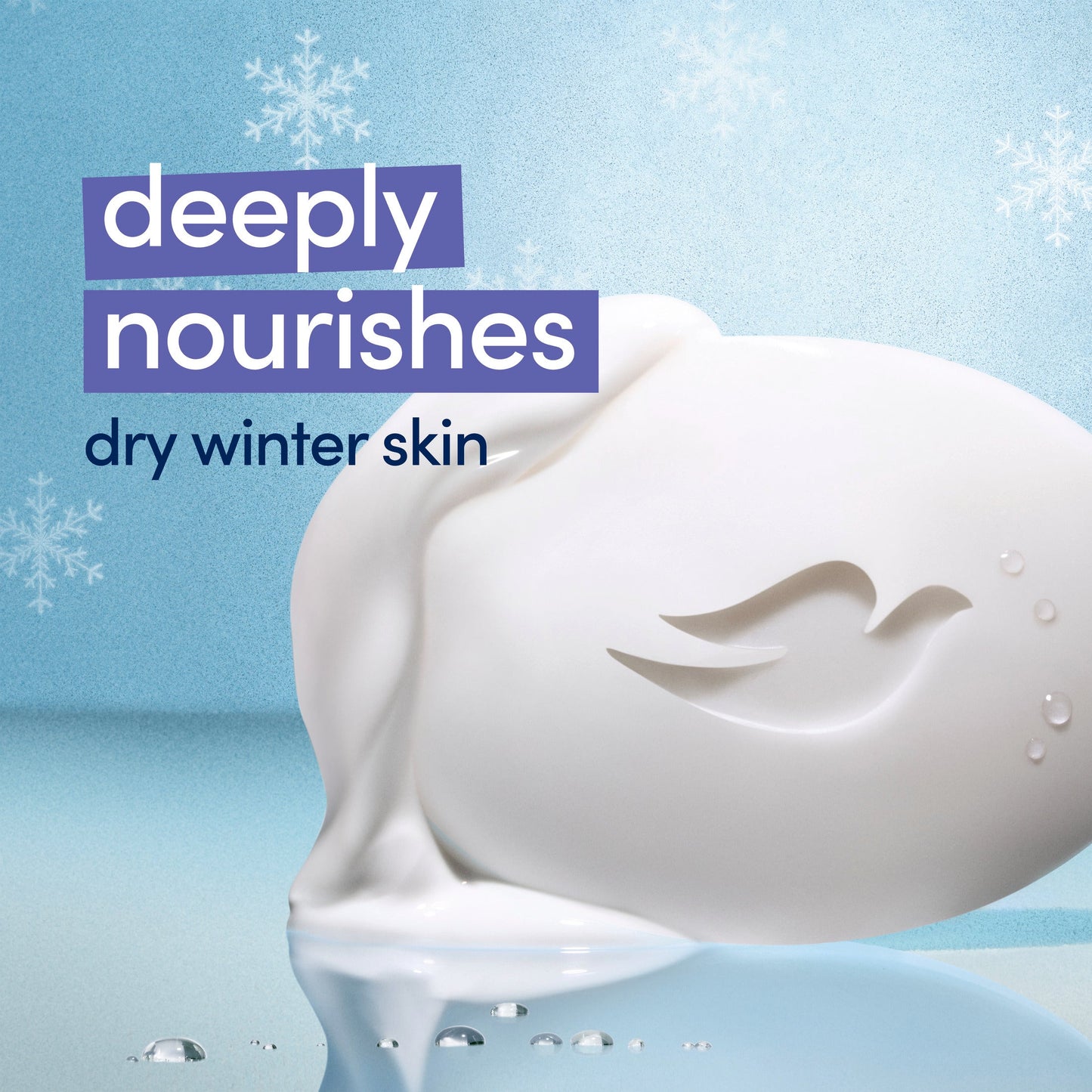 Dove Winter Care Limited Edition Gentle Beauty Bar Soap for Dry Skin, 3.75 oz 8 Bars EasyOptionXY LLC
