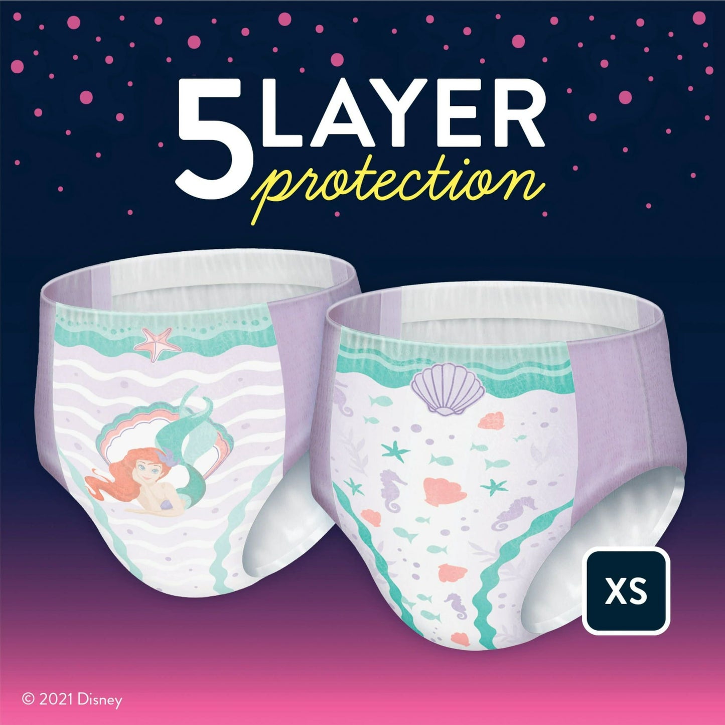 Goodnites Girls' Nighttime Bedwetting Underwear Size XS, 44 Count EasyOptionXY LLC