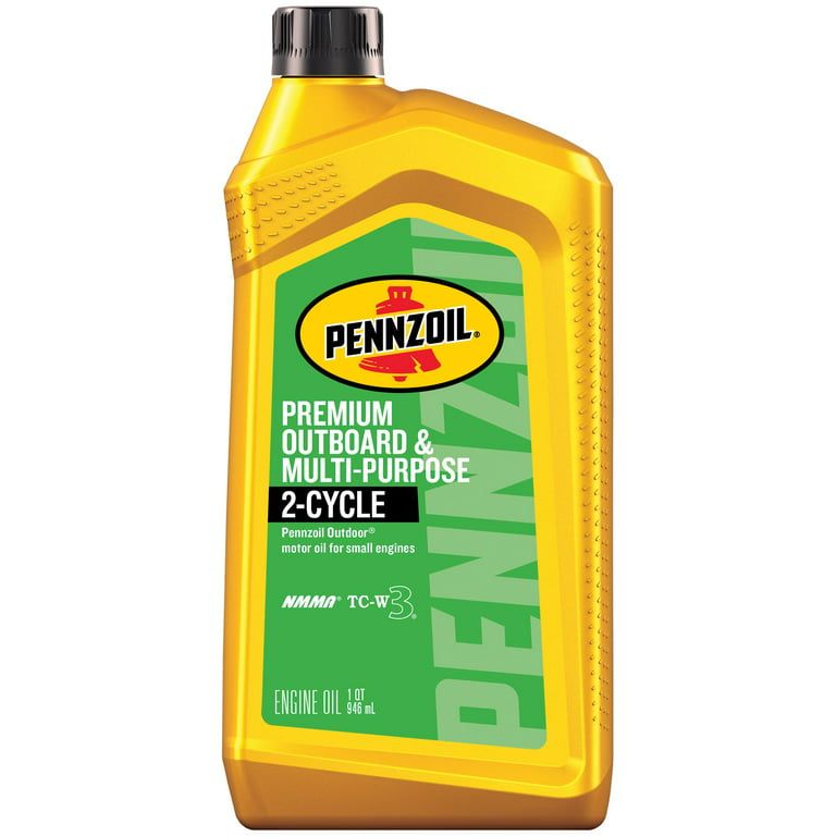 Pennzoil Premium Outboard and Multi-Purpose 2-Cycle Engine Oil, 1 Quart EasyOptionXY LLC