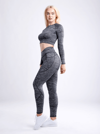 JupiterGear High-Waisted Classic Gym Leggings with Side Pockets Jupiter Gear