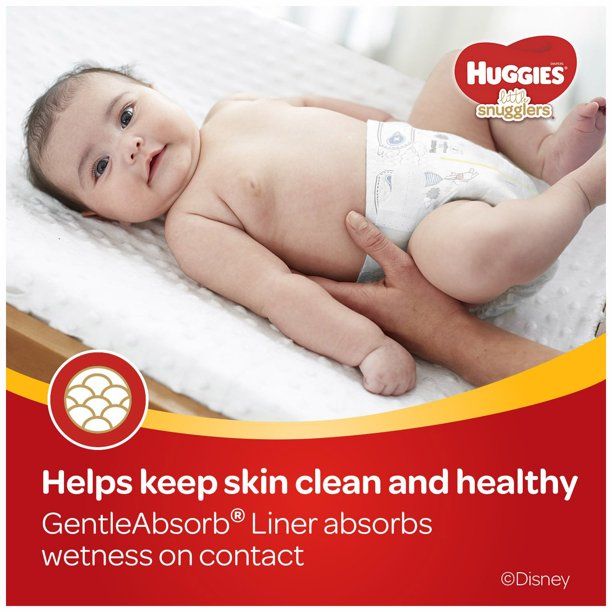 Huggies Little Snugglers Baby Diapers Size 5; Count 88 EasyOptionXY LLC