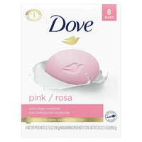 Dove Pink With Deep Moisture Beauty Bar, 3.75 oz, 8 Bars EasyOptionXY LLC