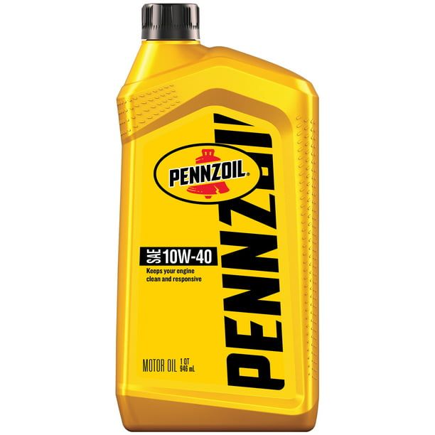 Pennzoil Conventional 10W40 Motor Oil, 5 qt with Bonus 1 Quart EasyOptionXY LLC