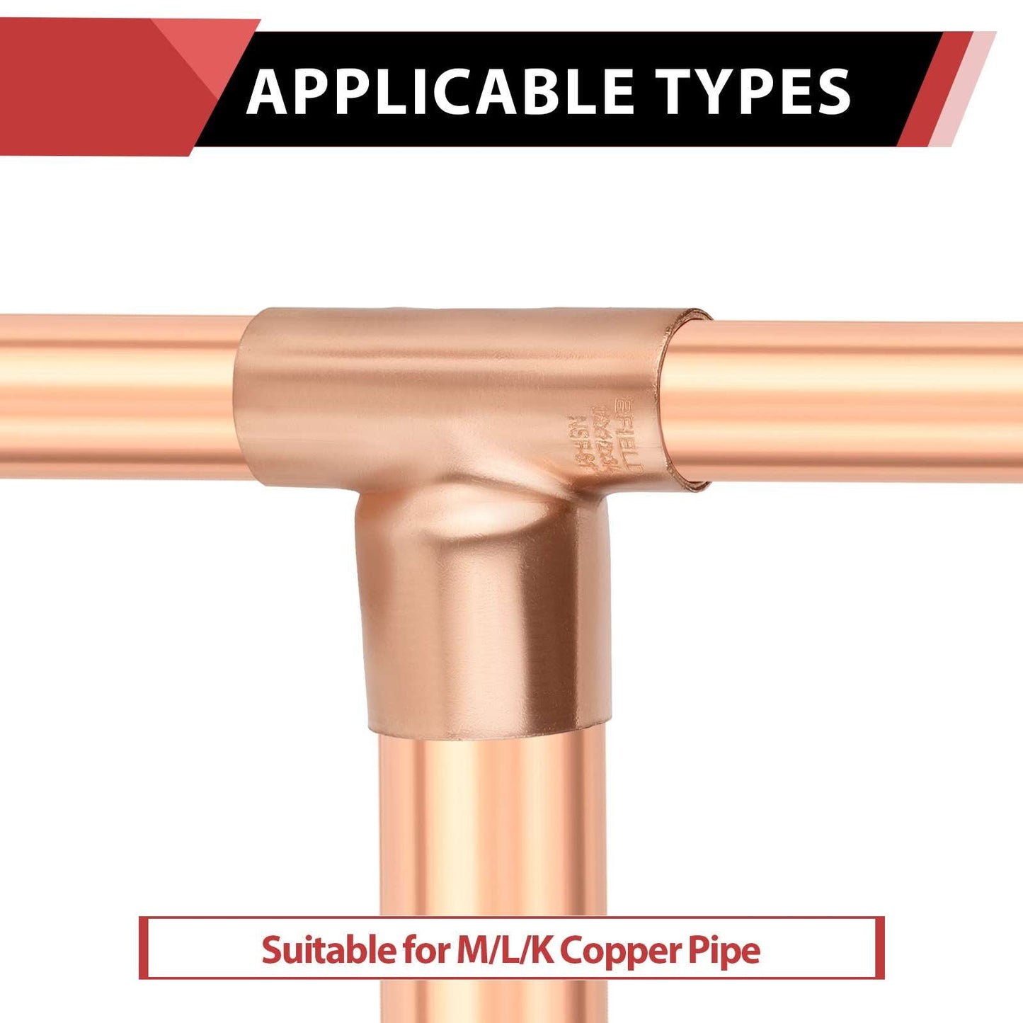 30 Pcs 1/2" X 1/2" X 3/4" Copper Reducing Tee at Wholesale Price