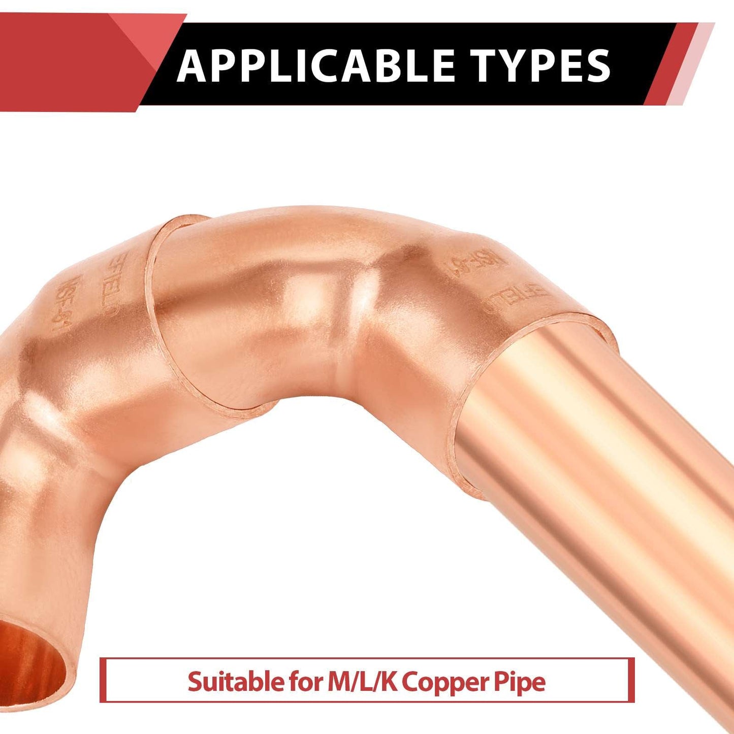 1" FTG x Copper 90° Street Elbow