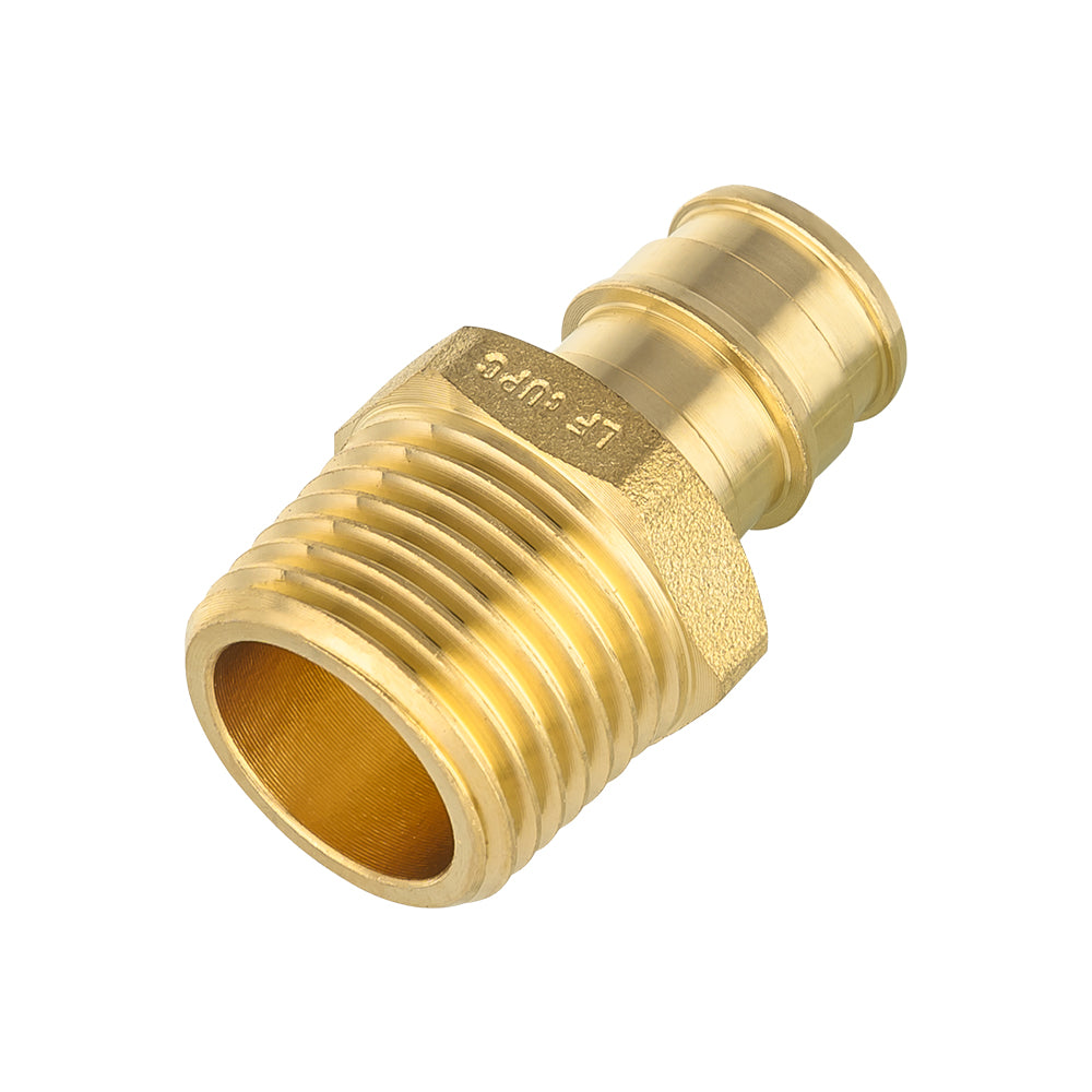 PEX A Expansion 3/4" PEX x 1/2" Male Threaded F1960 Adapter (Lead Free)