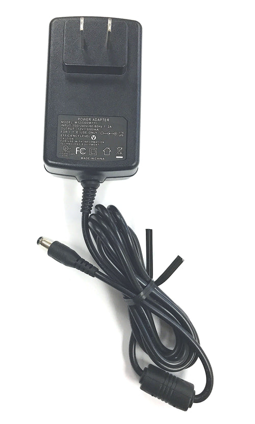 AC Adapter Power Supply Charger for LED LCD TVs and TV-DVD Televisions up to 15" (12V, 3A, 36W, 2.1mm x 5.5mm) Jupiter Gear