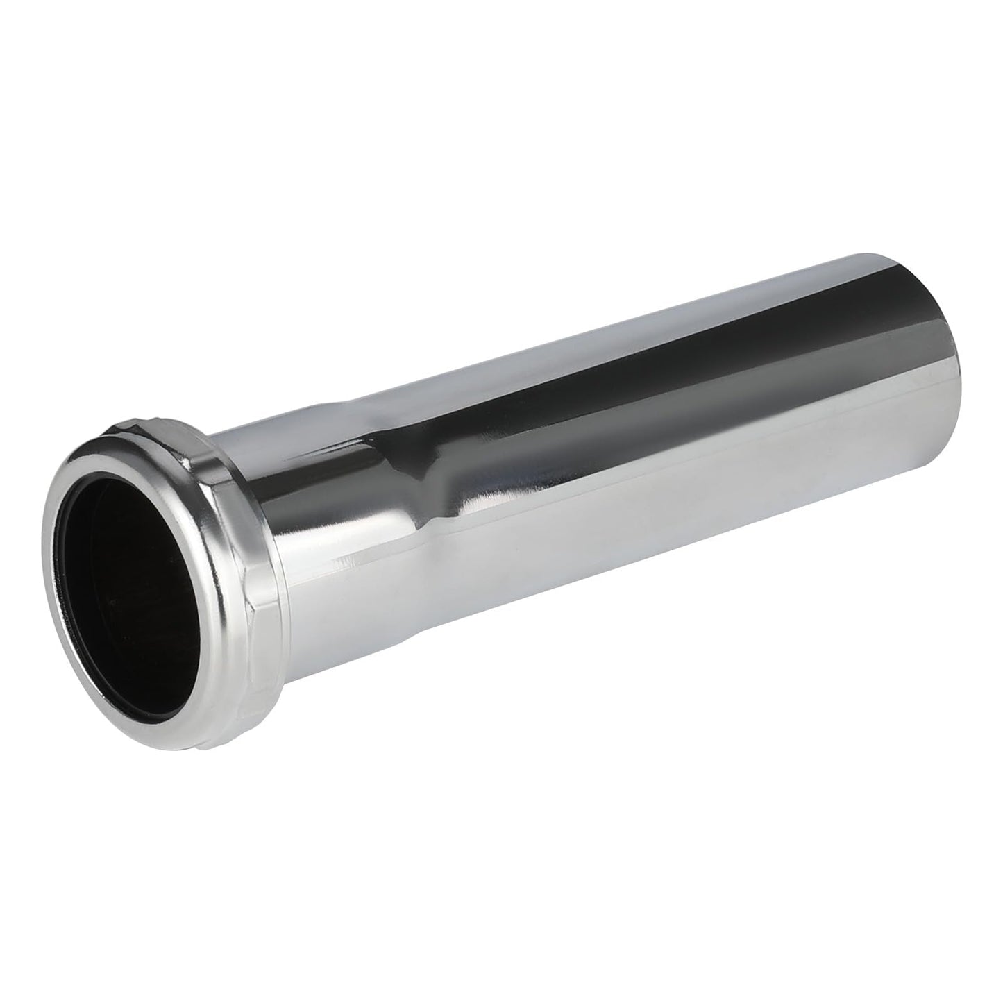 1-1/2" x 6" Slip-Joint Sink Drain Extension Tube, 20GA, Chrome Plated Brass