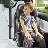 Evenflo Chase Plus 2-in-1 Booster Car Seat (Huron Black) EasyOptionXY LLC