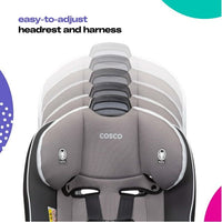 Cosco Easy Elite All-in-One Convertible Car Seat, Wisp EasyOptionXY LLC