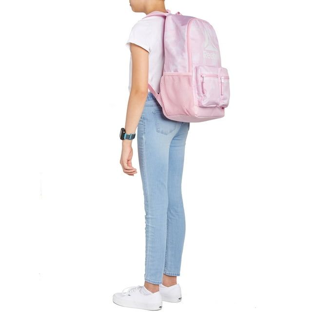 Reebok Childrens Sienna Unisex Laptop Backpack, Rose Camouflage EasyOptionXY LLC