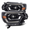 AlphaRex 12-15 Toyota Tacoma PRO-Series Halogen Projector Headlights Black OffRoadUSA.com