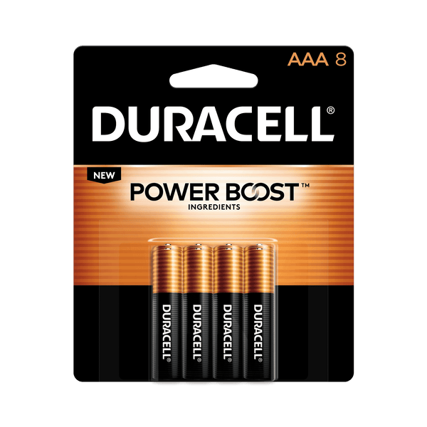 Duracell Coppertop Alkaline AAA Batteries, 8 Pack EasyOptionXY LLC