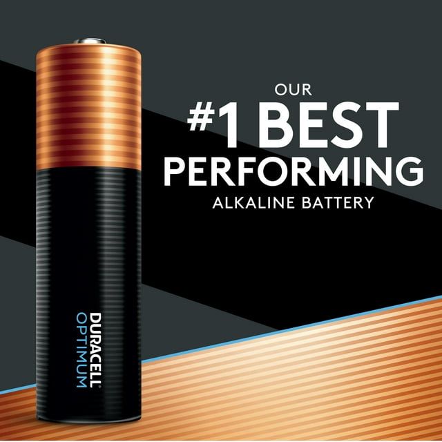 Duracell Optimum AAA Battery with 4X POWER BOOST?, 4 Pack Resealable Package EasyOptionXY LLC
