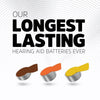 Energizer Hearing Aid Batteries, Battery Size 312, Brown Tab, 32 Pack EasyOptionXY LLC