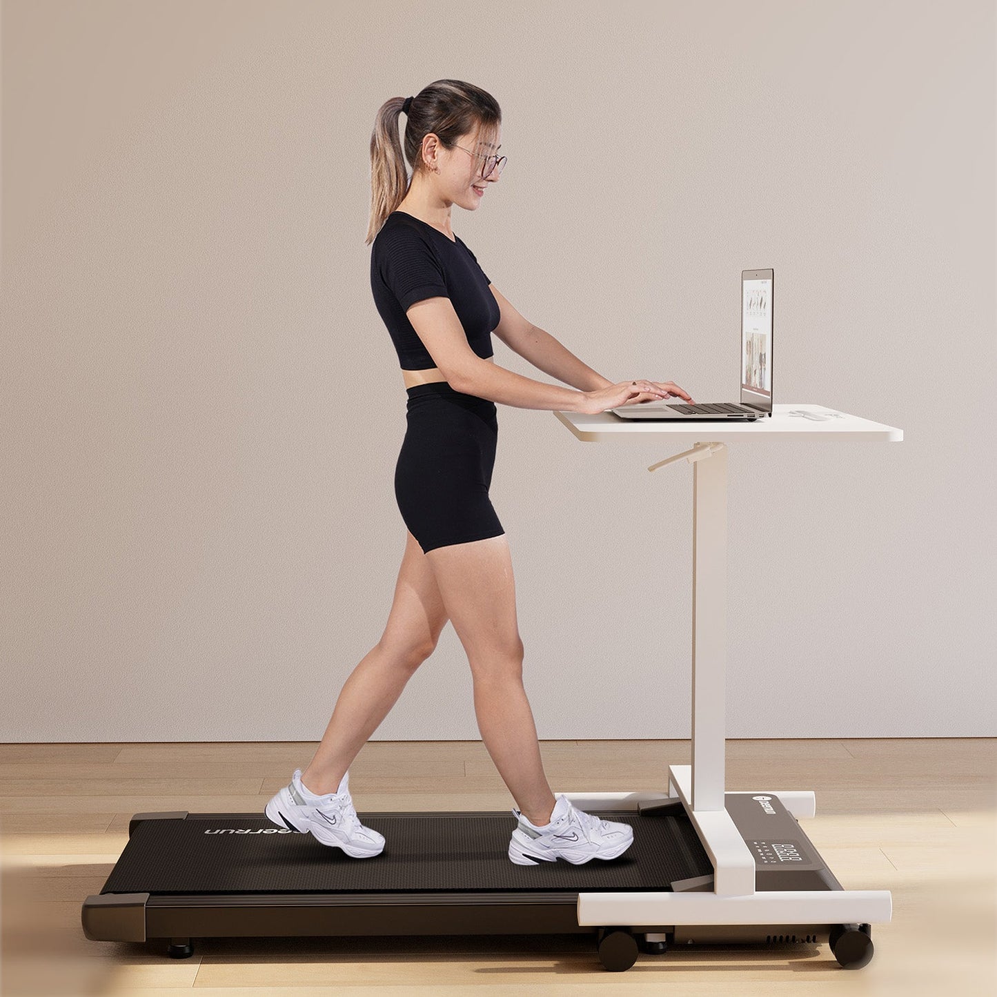 DeerRun® DeerRun Q1 Urban Mini Under-Desk Treadmill with Remote Control