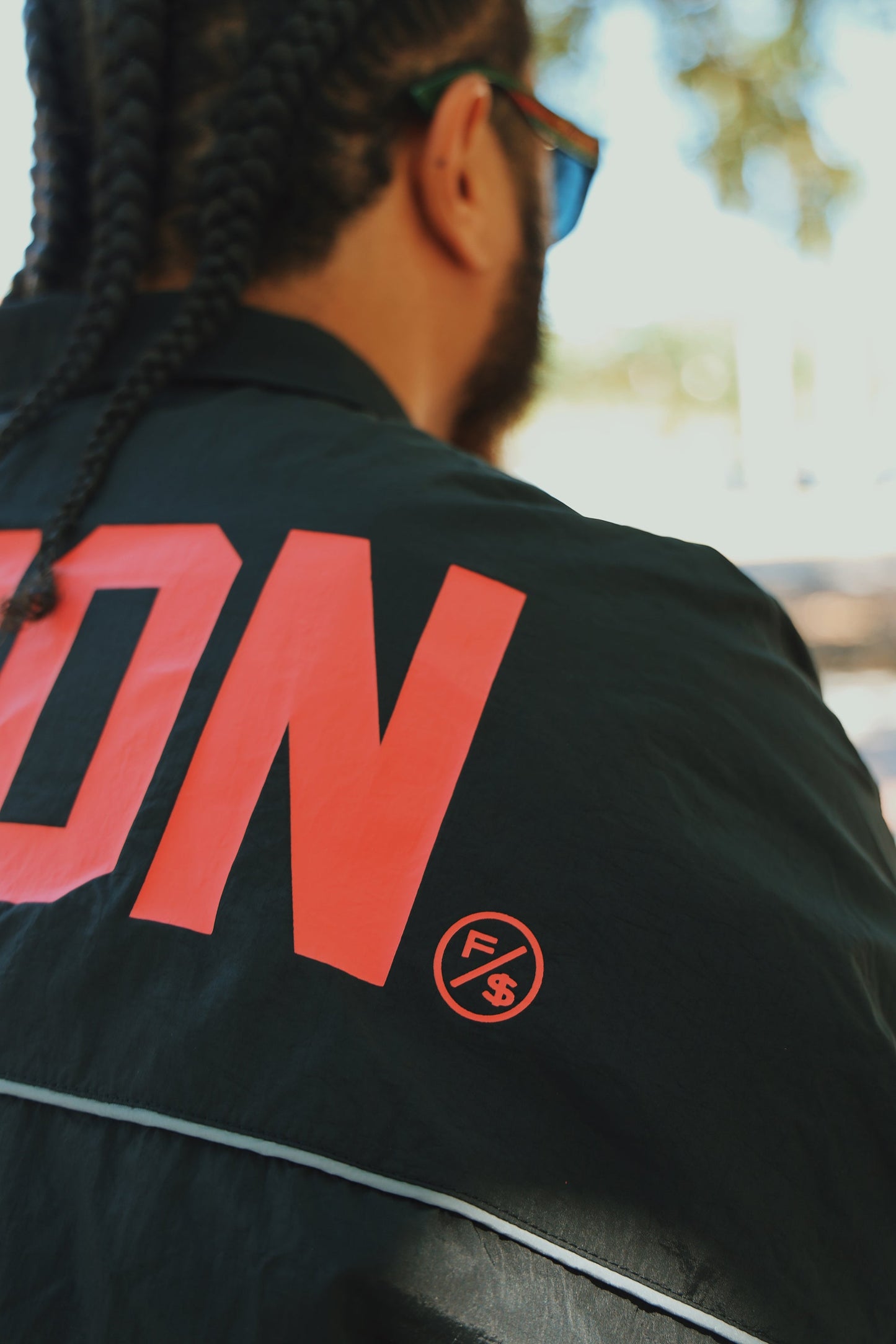Fly Supply Co Fly Supply Co MOTION Nylon Jacket (BRED)