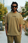 Fly Supply Co Fly Supply Co Dues Paid (Military Green - Oversize Shirt)