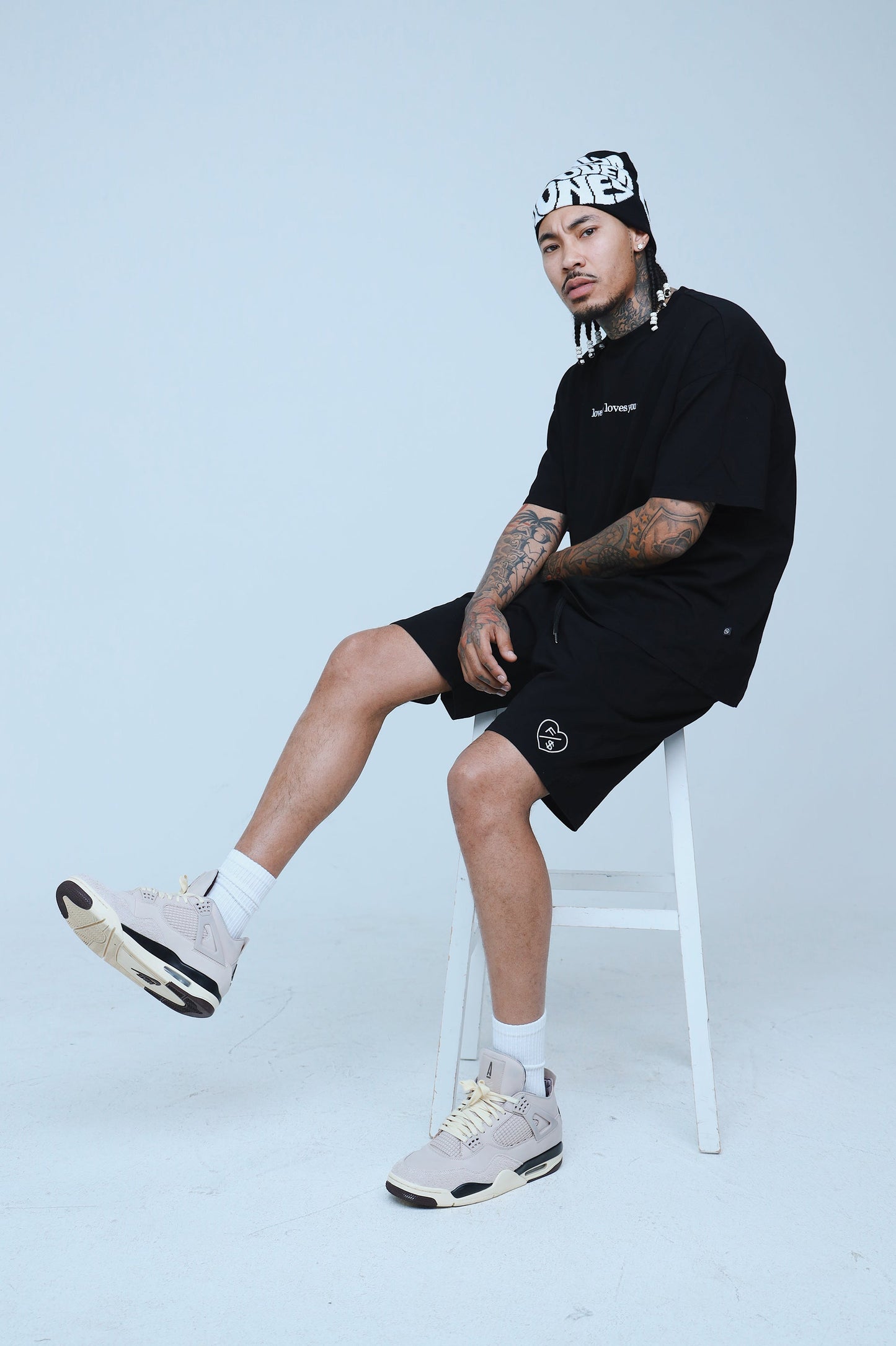 Fly Supply Co Fly Supply Co Love Who Loves You (Black - Oversize Shirt)