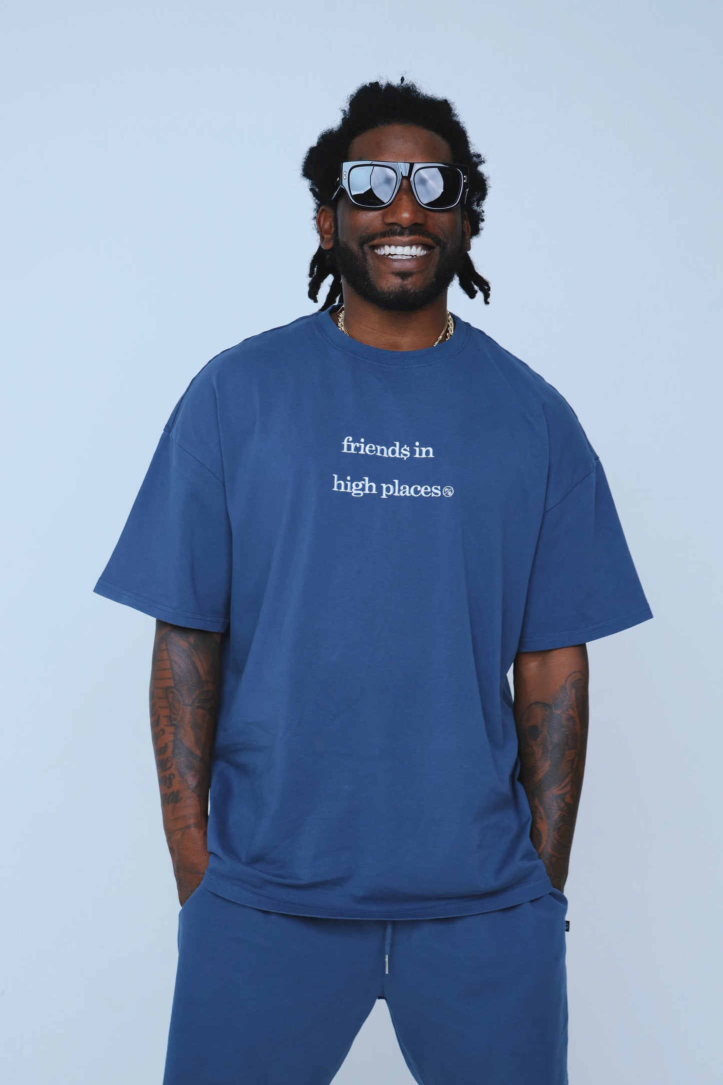 Fly Supply Co Fly Supply Co Friends In High Places (Navy - Shorts)