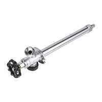 1/2" PEX Crimp x 3/4" Hose Bibb, 6" Anti Siphon Frost Free Sillcock Plumbingsell