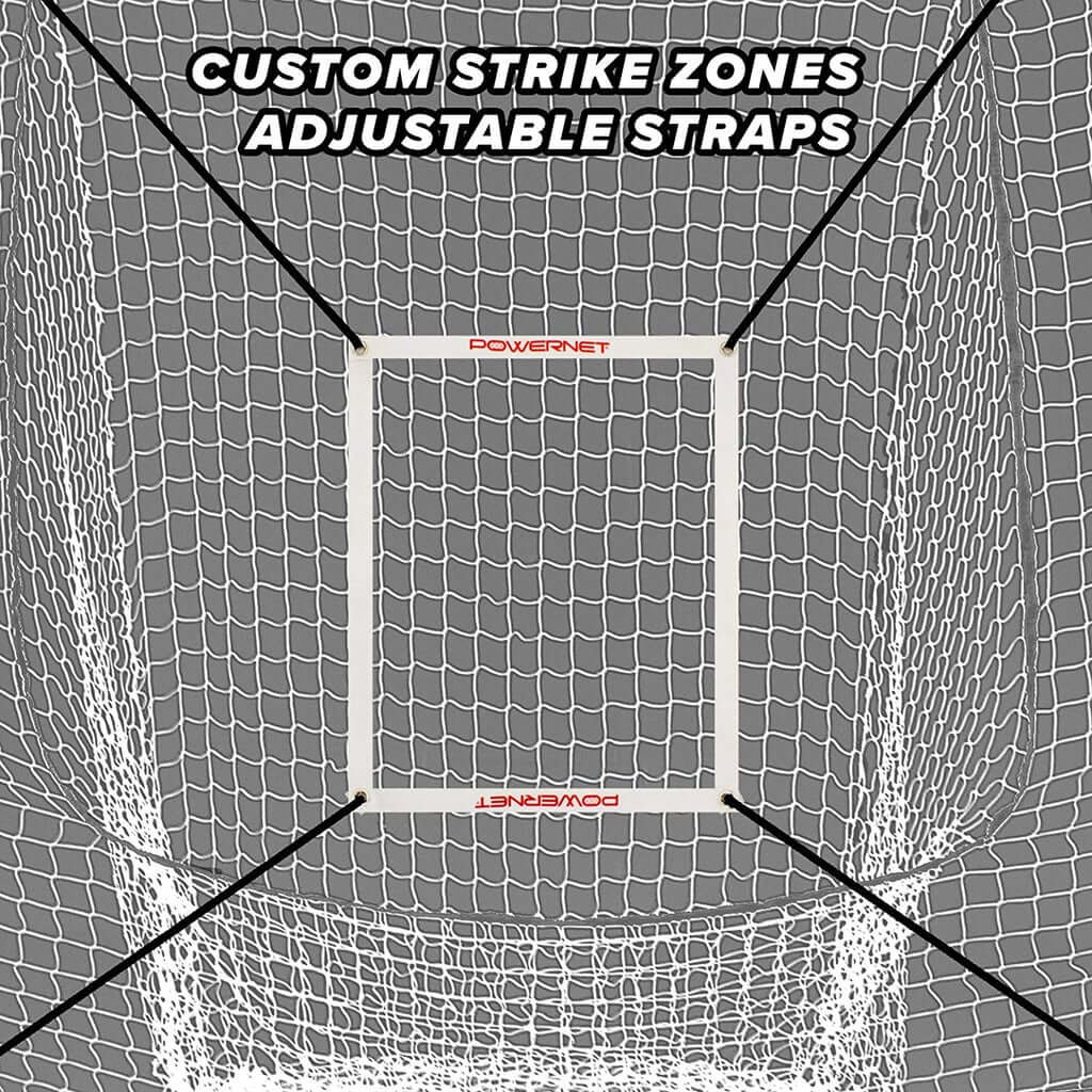 PowerNet Adjustable StrikeZone Attachment 8x8 (1006-8) Jupiter Gear