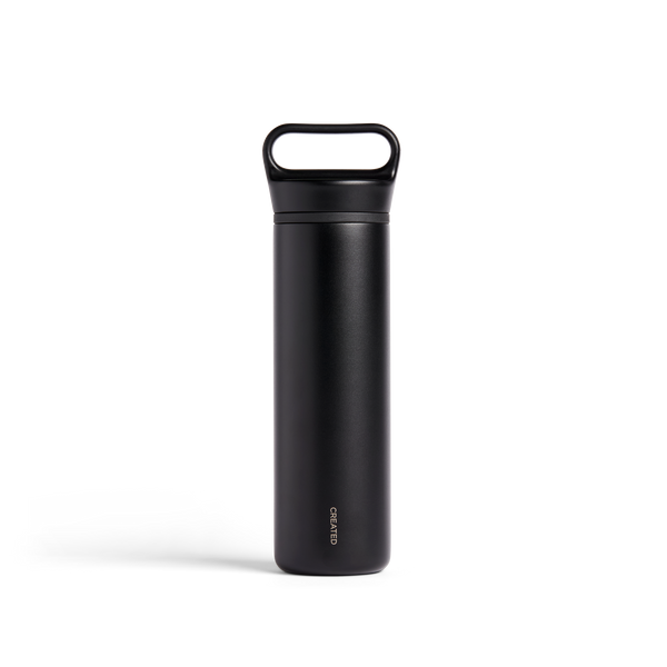 20oz Wander Water Bottle - Black Created Co.