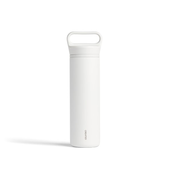 20oz Wander Water Bottle - White Created Co.