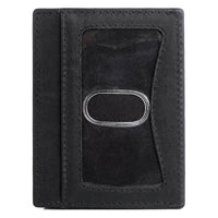 Dopp Men's Alpha RFID Front Pocket Get-Away Leather, Black EasyOptionXY LLC