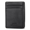 Dopp Men's Regatta Front Pocket Get-Away Leather, Black EasyOptionXY LLC