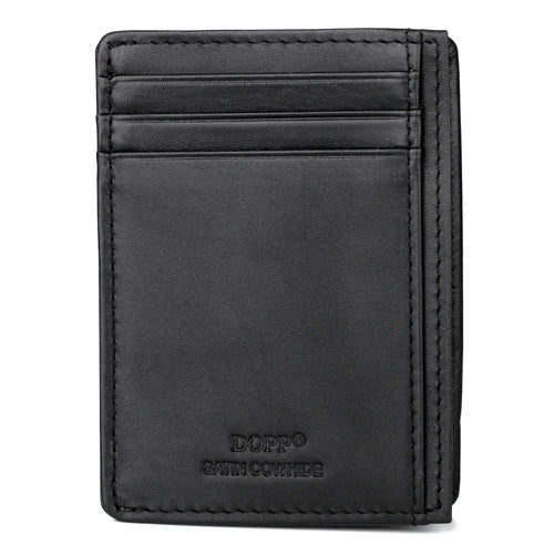 Dopp Men's Regatta Front Pocket Get-Away Leather, Black EasyOptionXY LLC