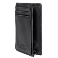 Dopp Men's Regatta Front Pocket Get-Away Leather, Black EasyOptionXY LLC