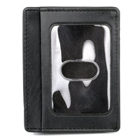 Dopp Men's Regatta Front Pocket Get-Away Leather, Black EasyOptionXY LLC