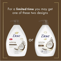 Dove Restoring Body Wash Coconut Butter And Cocoa Butter 34 oz EasyOptionXY LLC