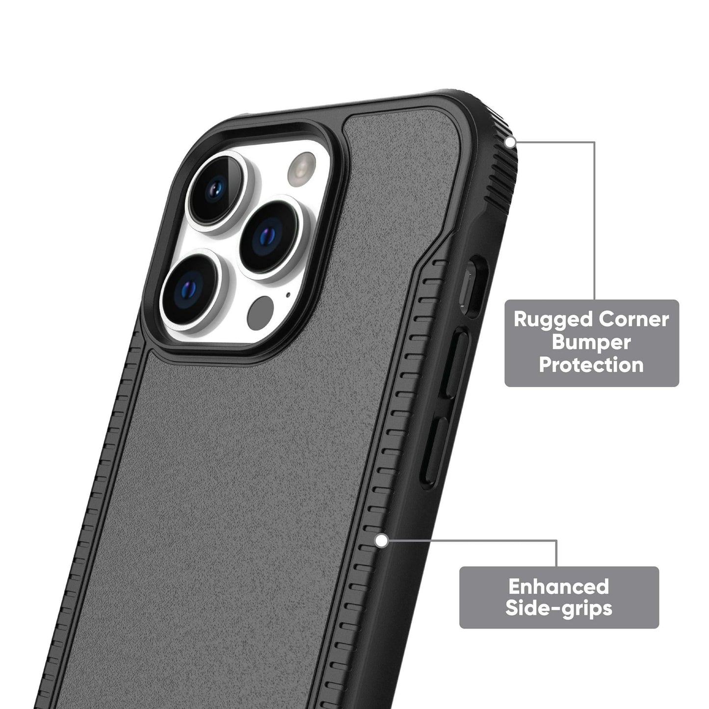 onn. Protective Gel Phone Case for iPhone 14 Pro - Black EasyOptionXY LLC