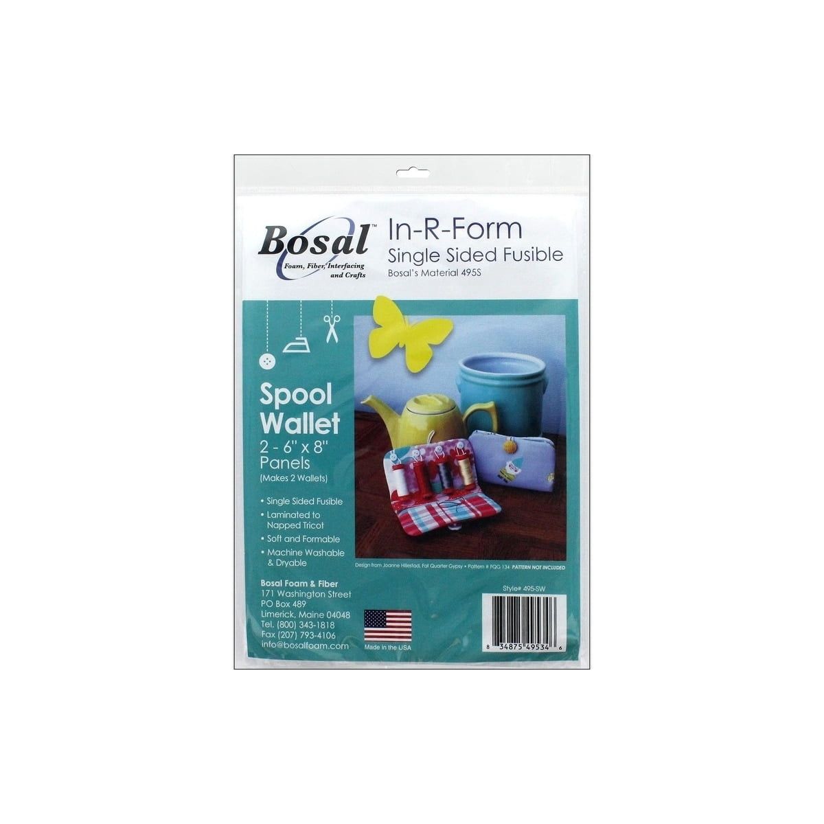 In-R-Form Single-Sided Fusible-Spool Wallet 6X8 2/Pkg EasyOptionXY LLC