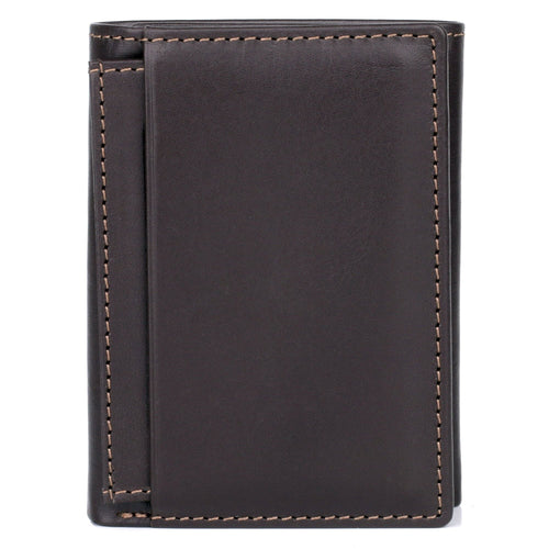 Dopp Men's Regatta ID Three-Fold Leather, Brown EasyOptionXY LLC