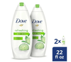 Dove Refreshing Body Wash Cucumber and Green Tea Cleanser That Effectively Washes Away Bacteria While Nourishing Your Skin Revitalizes and Refreshes Skin 22 oz; 2 Count EasyOptionXY LLC