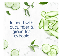 Dove Refreshing Body Wash Cucumber and Green Tea Cleanser That Effectively Washes Away Bacteria While Nourishing Your Skin Revitalizes and Refreshes Skin 22 oz; 2 Count EasyOptionXY LLC