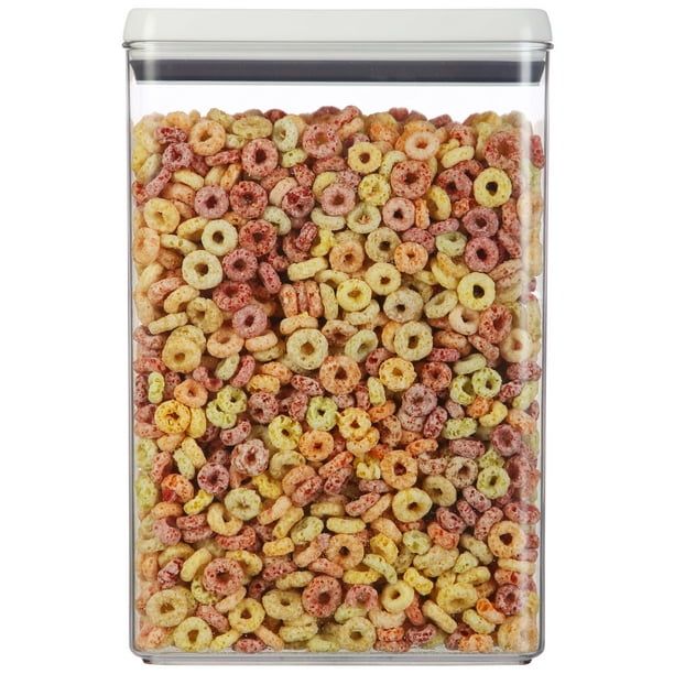 Better Homes & Gardens Canister Pack of 3 - Flip-Tite Rectangular Food Storage Container Set EasyOptionXY LLC