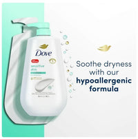 Dove Sensitive Skin Long Lasting Gentle Hypoallergenic Body Wash, 30.6 fl oz EasyOptionXY LLC