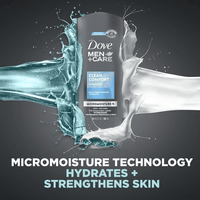 Dove Men+Care Body and Face Wash Clean Comfort 18 Oz. EasyOptionXY LLC