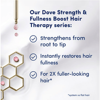 Dove Thickening Shampoo; Strength & Fullness Boost Sulfate-Free for Thin; Fine Hair; 13.5 oz EasyOptionXY LLC