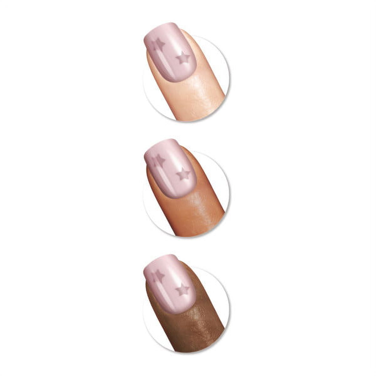 Sally Hansen Perfect Manicure Press-On Nail Kit Square - What a Star 24pcs EasyOptionXY LLC