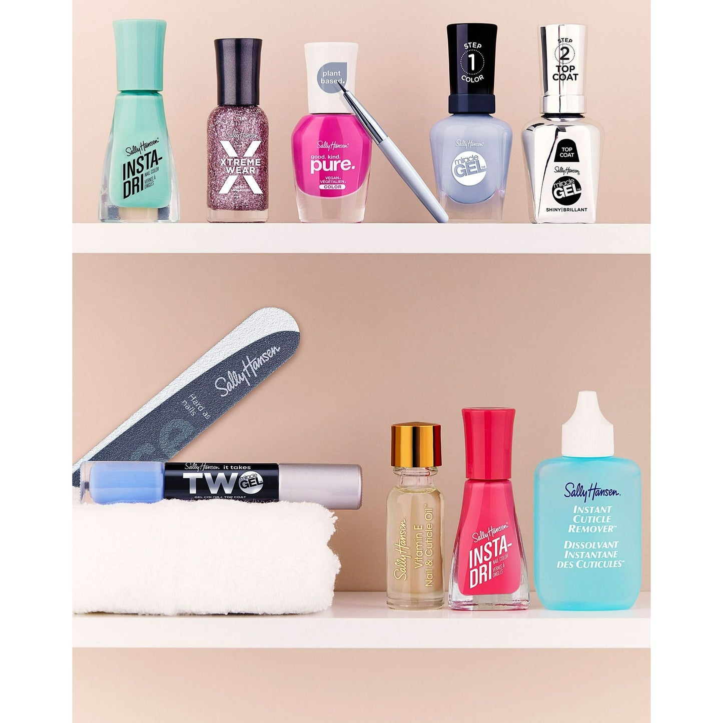 Sally Hansen Treatment Complete 7 in 1 Salon Manicure, .41 fl oz, Treatment, Strengthener, Hardener EasyOptionXY LLC