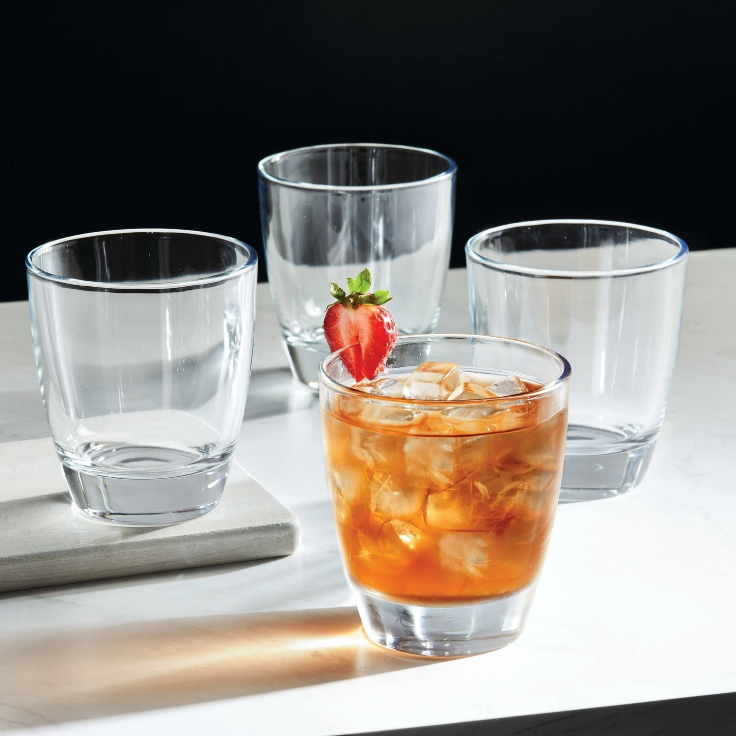 Better Homes & Gardens Reeve Drinking Glasses, 12.5 oz, Set of 4 EasyOptionXY LLC